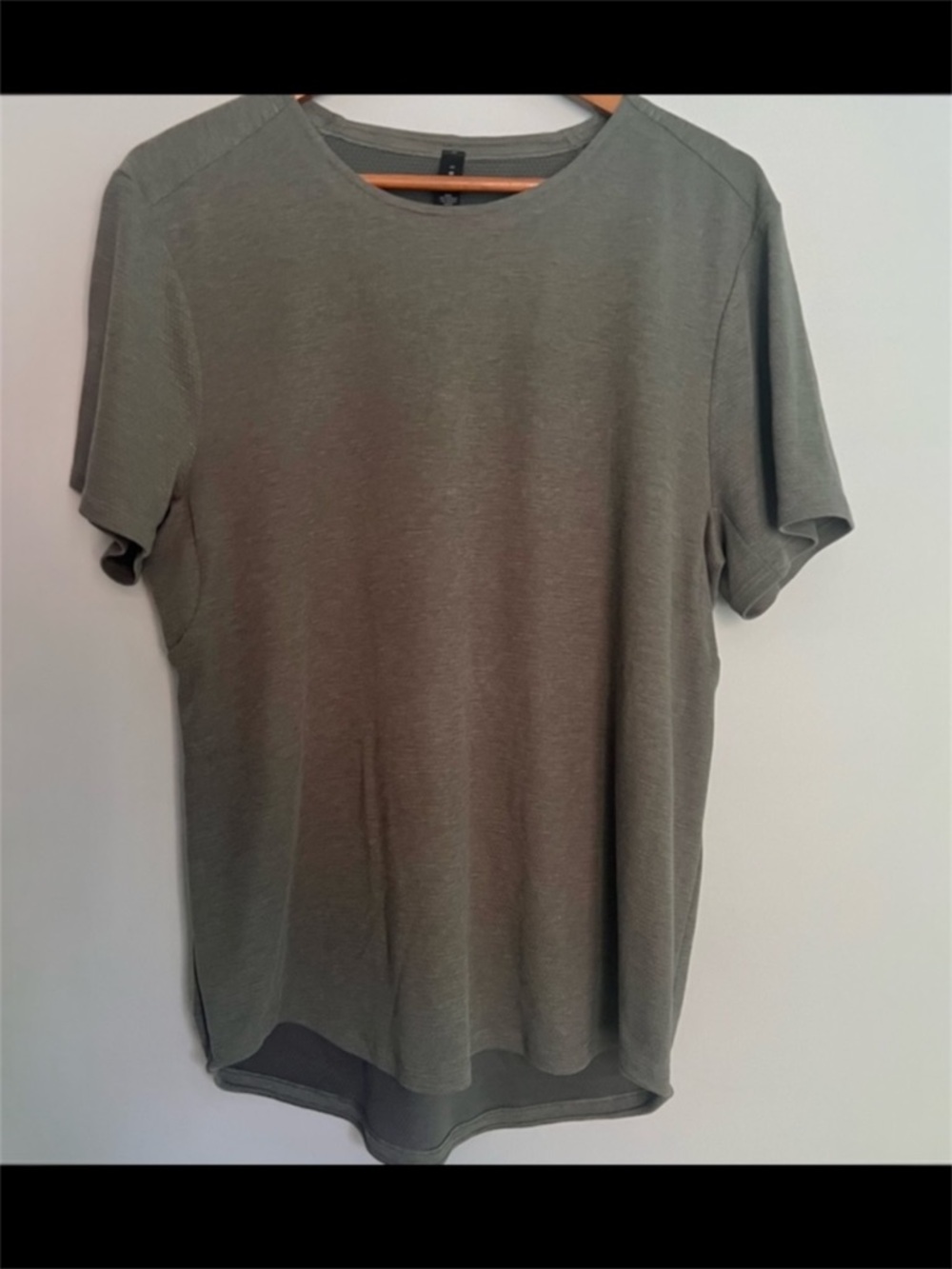 Lululemon Conflux Short Sleeve Grey Sage Size Small